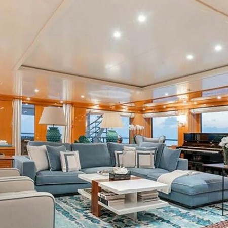 Deep Blue yacht's interior