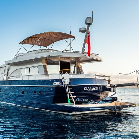 luxury yacht Diams