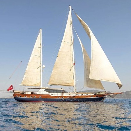 DRAGONFLY Sailing Yacht | 39m Charter Gulet