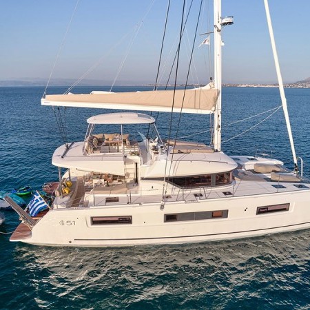Efkrati crewed catamaran charter in Greece