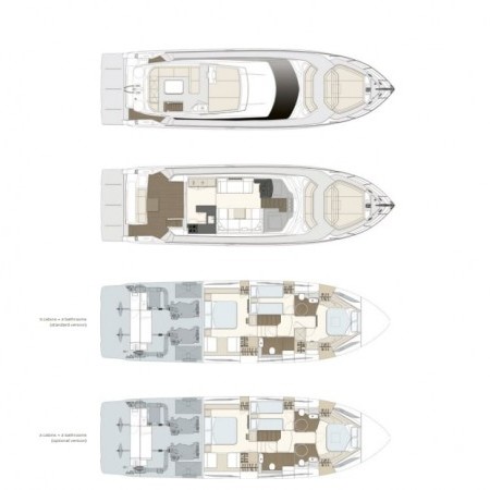 EL PETAS Yacht Charter | Ferretti 550 