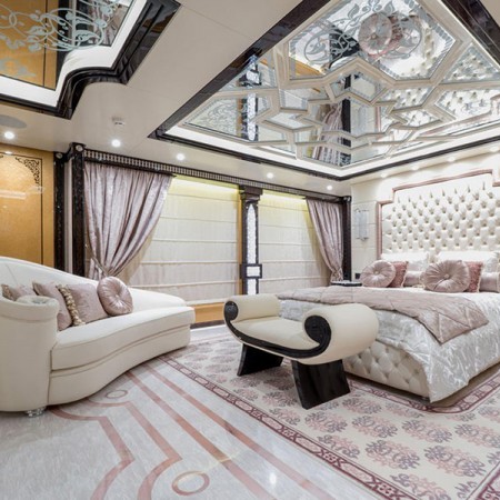 luxurious cabin