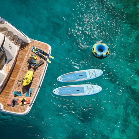 aerial view of Elizabeth yacht platform