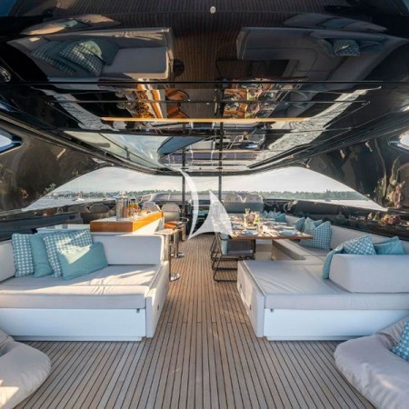spacious open yacht
