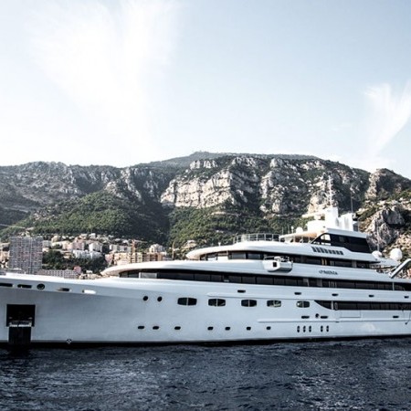 Emir yacht charter side view