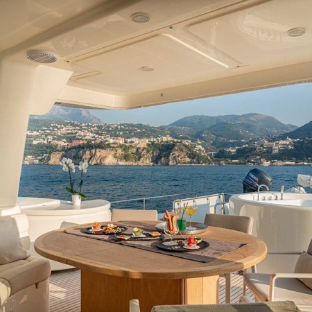 EOLIA Yacht Charter | 26.2m Ferretti