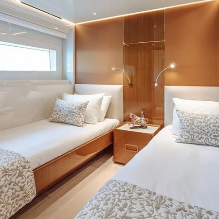 twin cabin at Erolia yacht charter