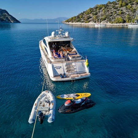 Estia one yacht for charter Greece