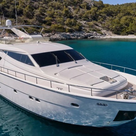 Ferretti Yacht Charter Greece
