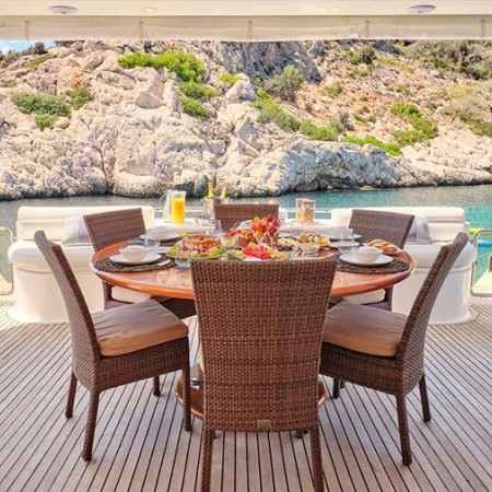 Ferretti Yacht Charter Greece