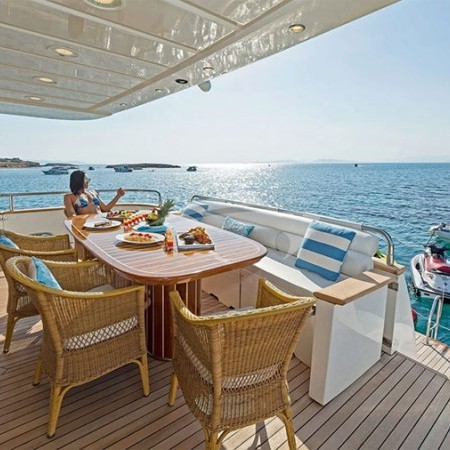 FALCON 100' | Yacht for rent in Mykonos