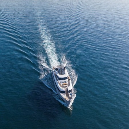 aerial shot of Fatsa Yacht