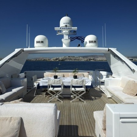 Feligo V yacht flybridge