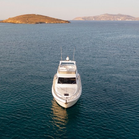 ferretti 46 yacht Mykonos