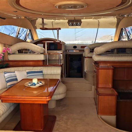 ferretti 48 yacht  rental Mykonos