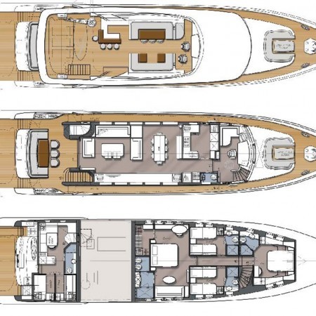 Firefly yacht layout