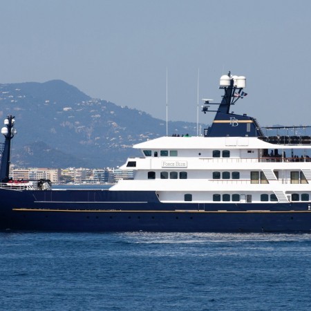 Force Blue yacht side view