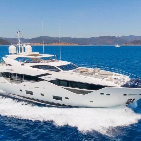 Freedom - 35m Sunseeker yacht charter