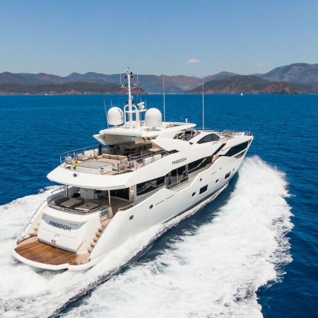 Freedom - 35m Sunseeker yacht charter
