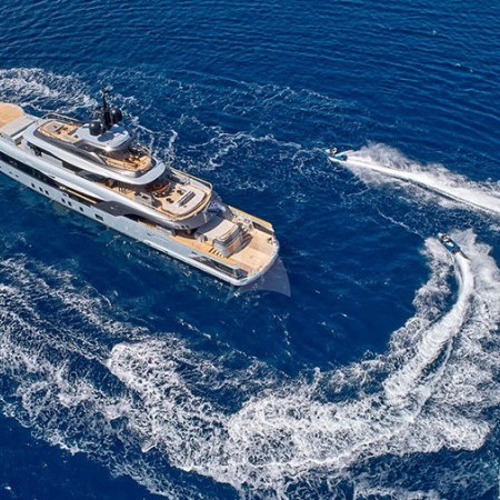 geco yacht aerial view