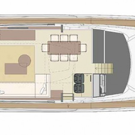 layout of Gecua yacht