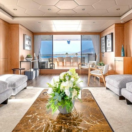 Salon of gladius yacht