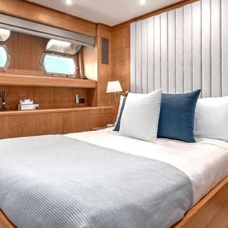 double cabin on Gladius yacht in Greece