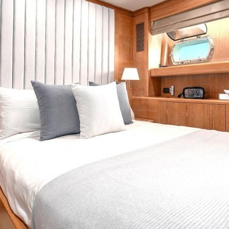 double cabin on Gladius yacht in Greece