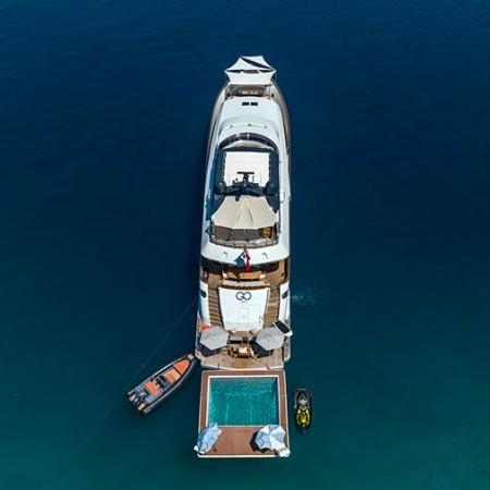 aerial photo of Go yacht