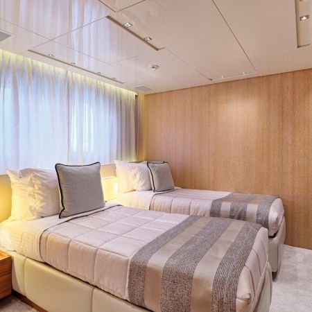 twin cabin of Golden Yacht