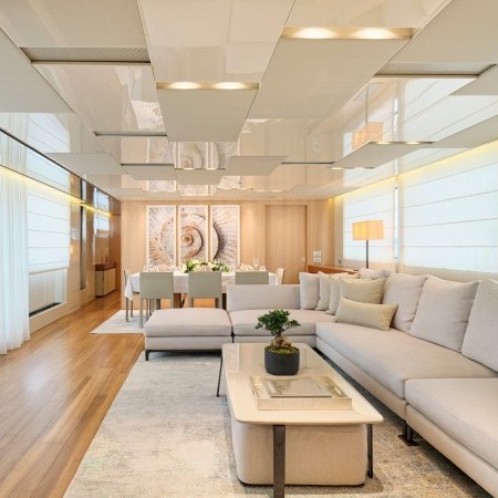 Golden Yacht interior