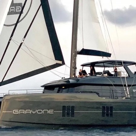 Grayone Catamaran yacht Greece