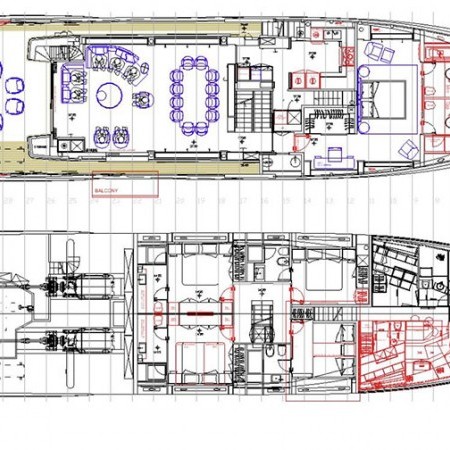Haiami yacht layout