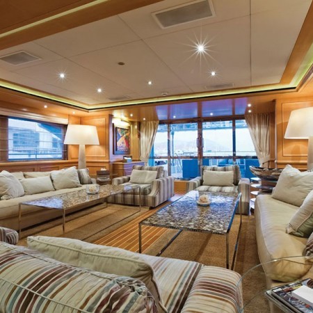 Hana yacht charter interior