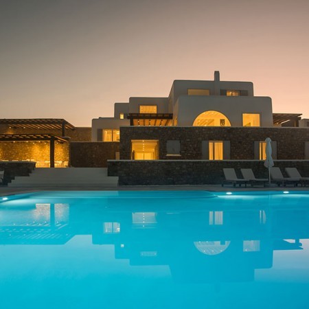 luxury vacation rental in Myconos 