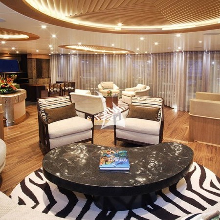 interior dining of Hemisphere catamaran