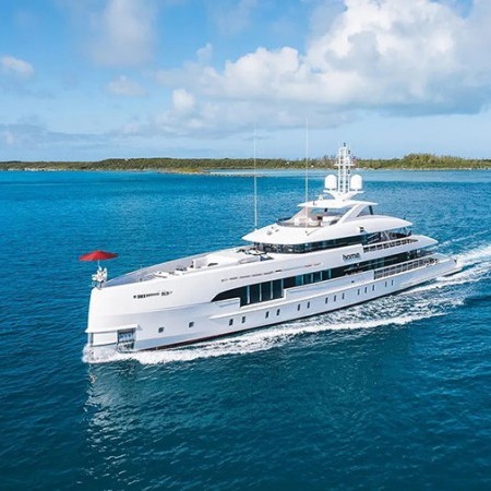 aerial view of Home yacht