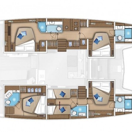 Hydrus yacht layout