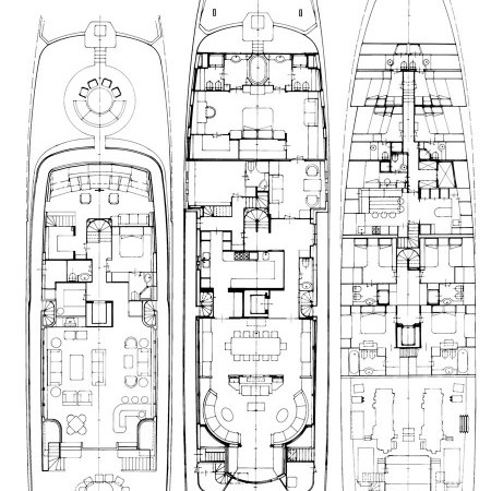 Invader superyacht layout