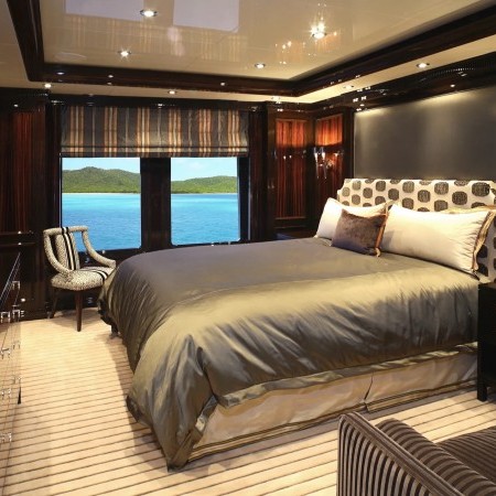 Invictus yacht charter cabin