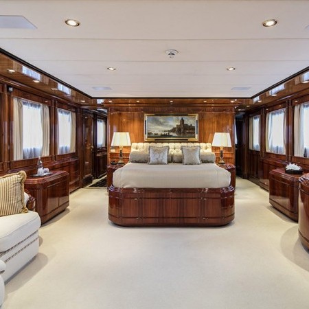 Jaan yacht Master cabin