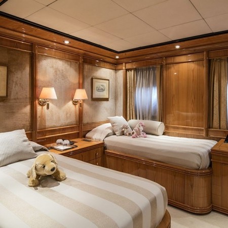 Jaan yacht VIP cabin