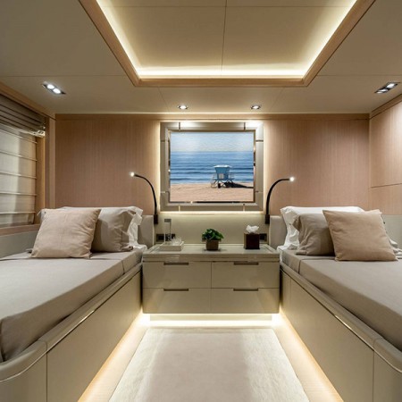 JAZ Yacht 51m Amels Superyacht Charter