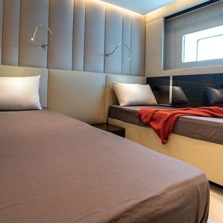 double cabin at Jesma II superyacht