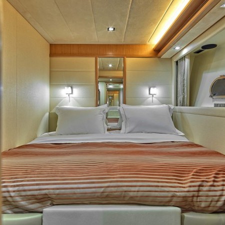 cabin for 2 charter guests