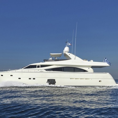 JULIE M Ferretti 83 for Charter in Greece