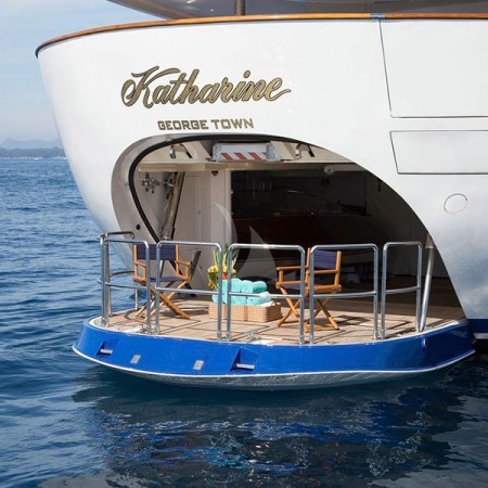 Katharine mega yacht