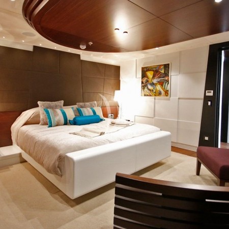 one of the vessel's cabins