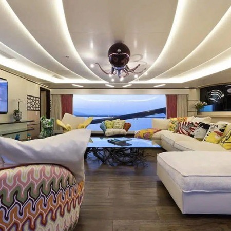 Khalilah yacht interior