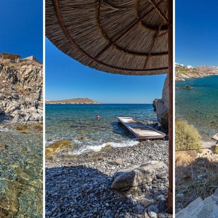 Kismet villa with private beach Mykonos